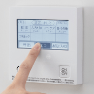 直感で操作しやすいタッチパネル