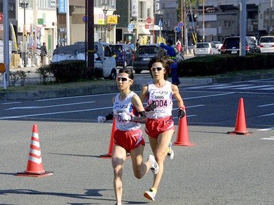 左 小﨑選手 右 堀江選手