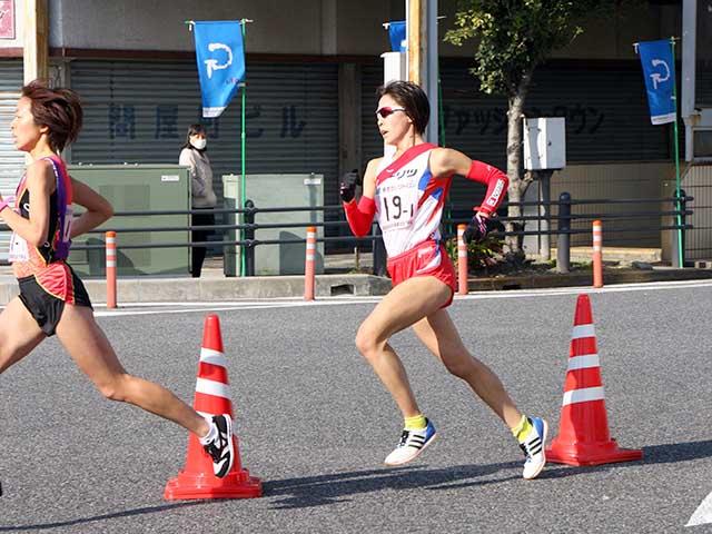 1区 堀江選手