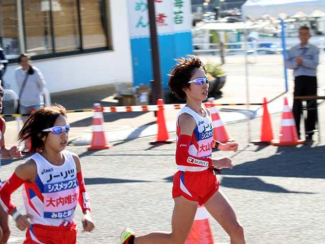 左　大内選手 右　大山選手