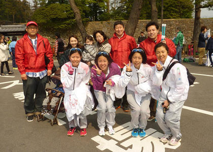 ノーリツ女子陸上競技部後援会応援団