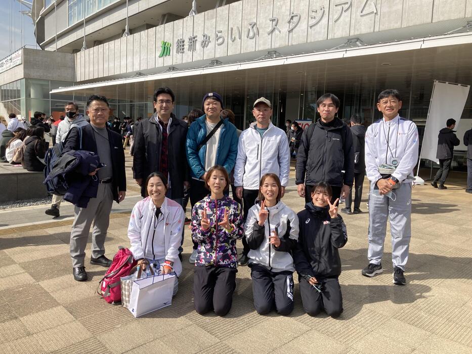 山口営業所の皆さんと