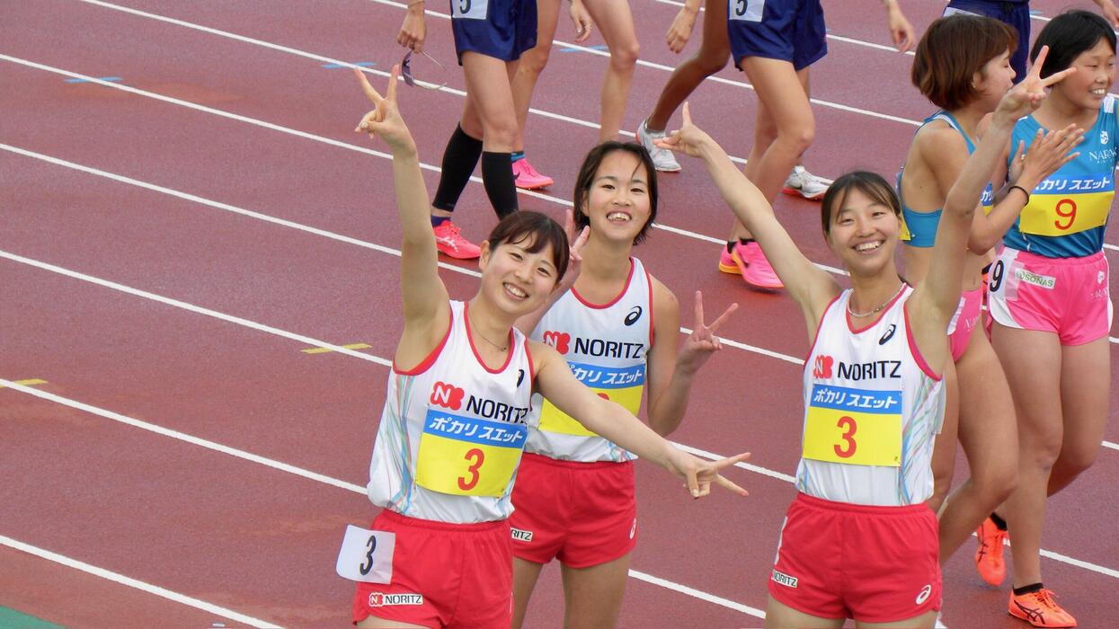 右から　清水　藤村晶　日吉