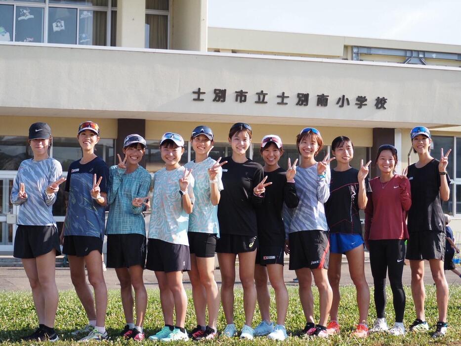 ラジオ体操当番時の集合写真