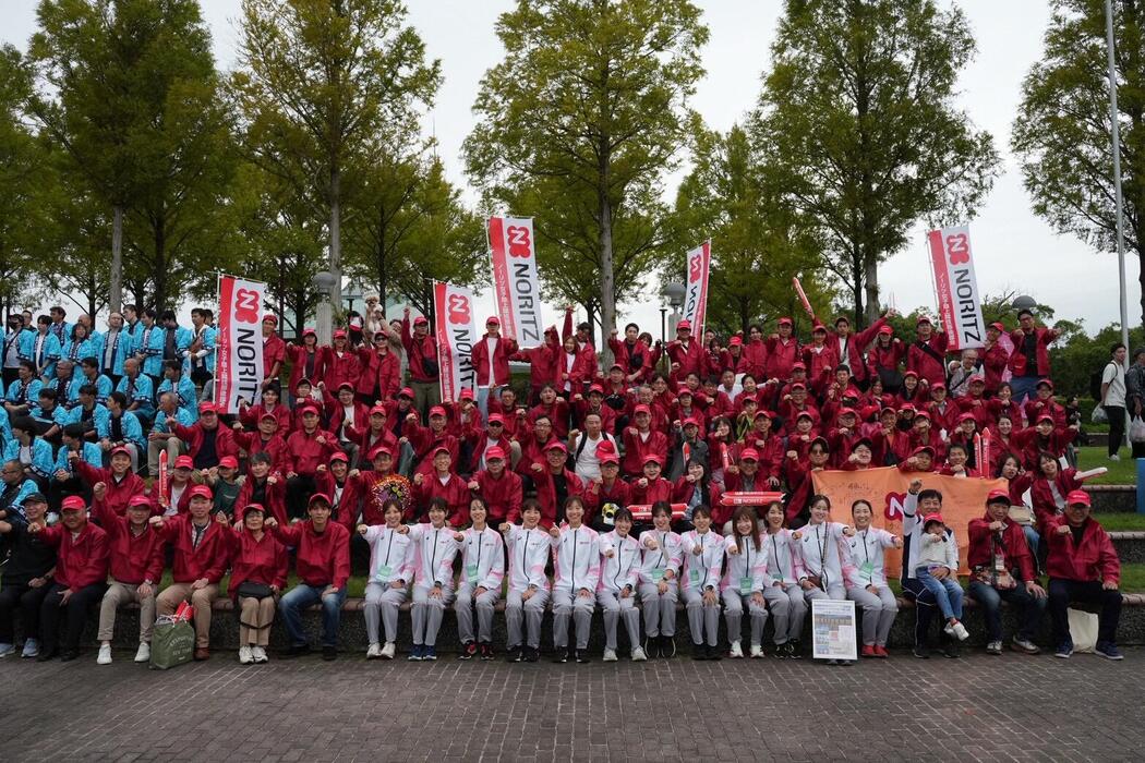 終礼後の集合写真
