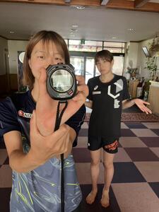 トレーニング後の様子