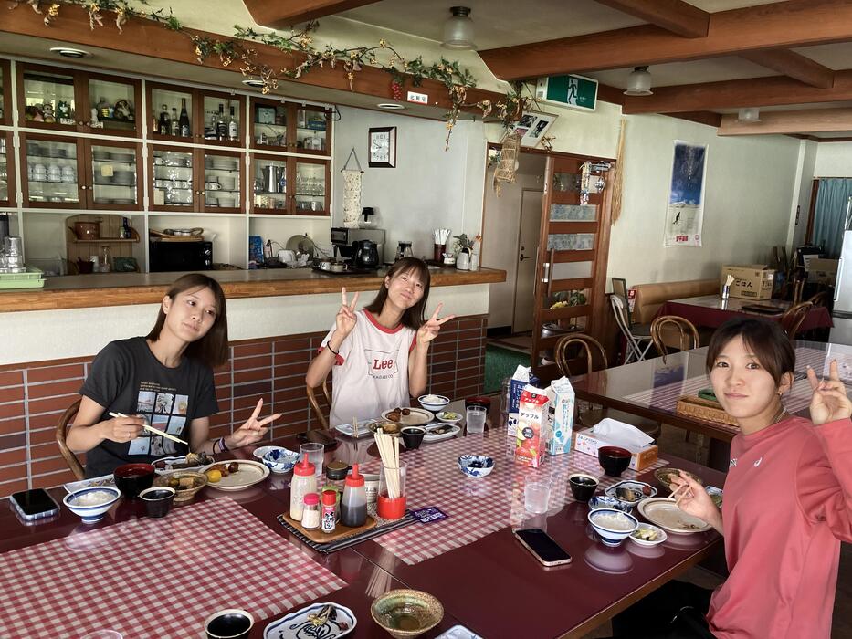 食事の様子