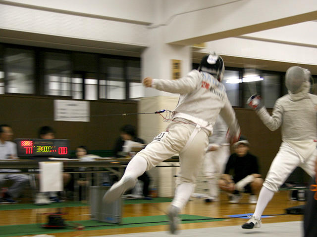 左側　澤田選手