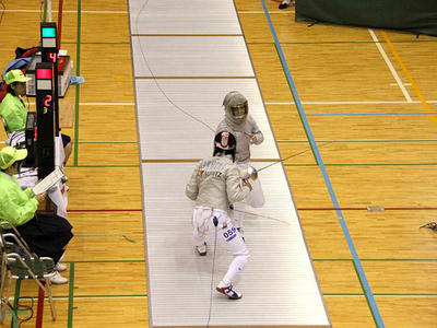 手前 菊池選手