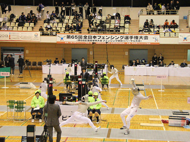 左側 澤田選手