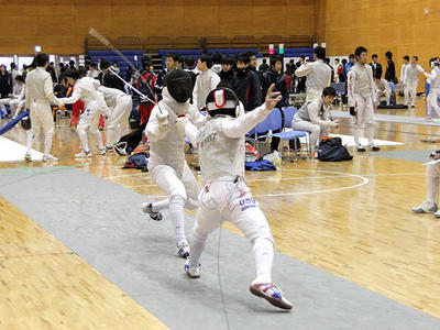 手前 菊池選手