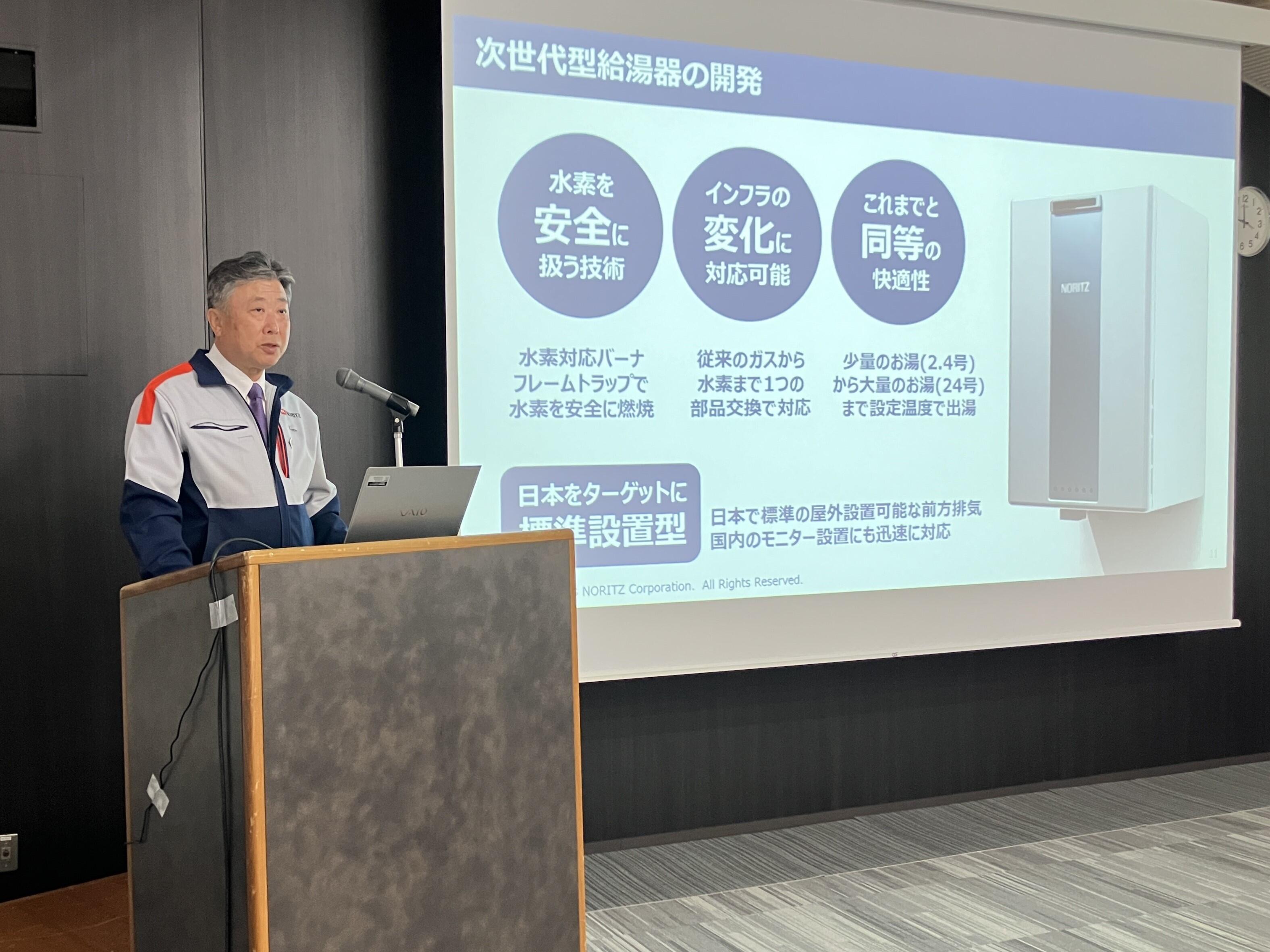 当社取締役 兼 専務執行役員 プロダクツ統括本部長 廣澤 正峰 コメント