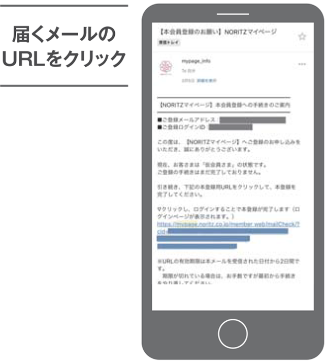 マイページ登録