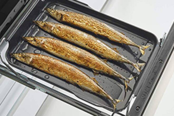 魚はもちろん肉もヘルシーに焼き上げます